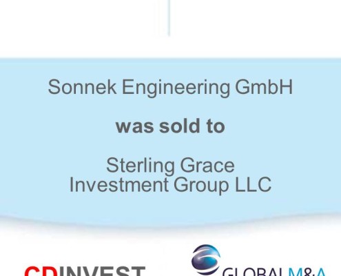Sonnek Sterling Grace Unternehmensverkauf