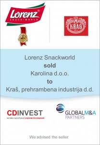 Lorenz Snackworld Karolina Unternehmensverkauf