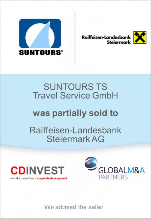 Suntours Raiffeisen Unternehmensverkauf