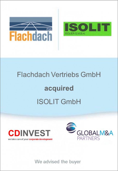 Flachdach Isolit Akquisition