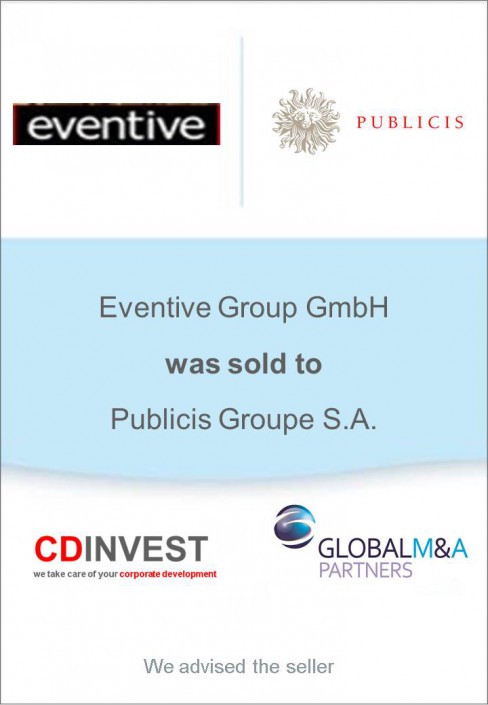 Eventive Publicis Unternehmensverkauf