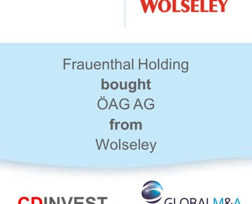 Frauenthal ÖAG Wolseley Akquisition