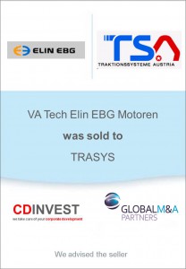 Elin Trasys Unternehmensverkauf