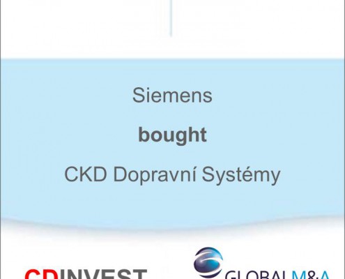 Siemens CKD Unternehmenskauf