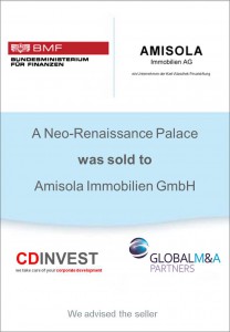 Amisola Immobilien Unternehmensverkauf