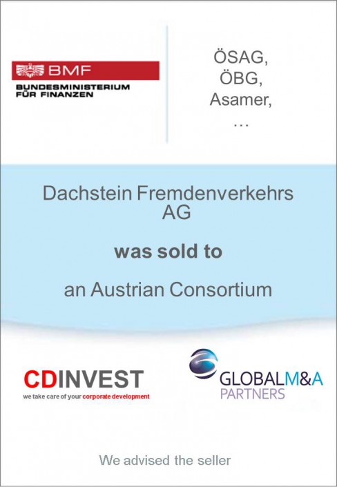 Dachstein Fremdenverkehr Unternehmensverkauf