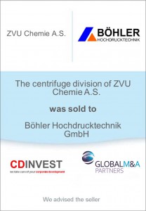 Böhler Hochdrucktechnik Unternehmensverkauf