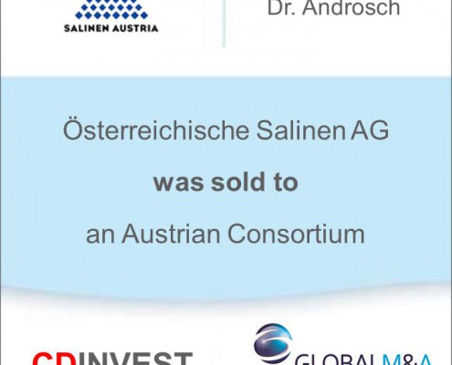 Salinen AG Unternehmensverkauf