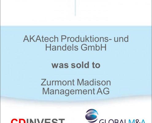 AKAtech Zumont Madson Unternehmensverkauf
