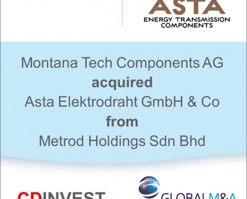 Montana Tech Astat Elektrodraht Unternehmenskauf