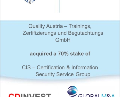 Quality Austria Akquisition